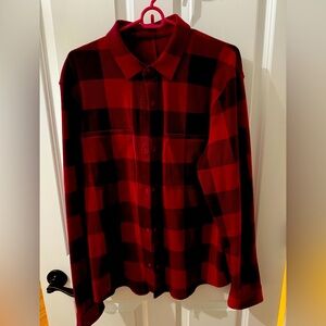 Lululemon flannel shirt